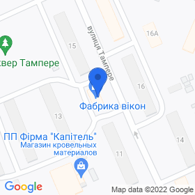 Фабрика Вікон на мапі Фабрика Вікон на мапі