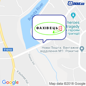 Fakhivets' on the map