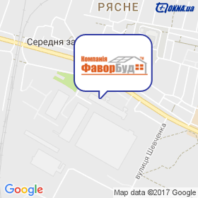 ФаворБуд на мапі