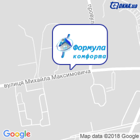 Формула комфорта на карте