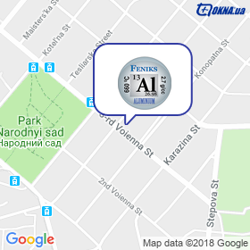 Fenyks on the map Fenyks on the map