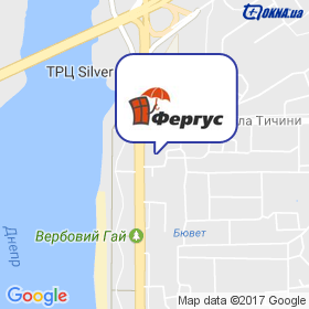 Фергус на карте Фергус на карте