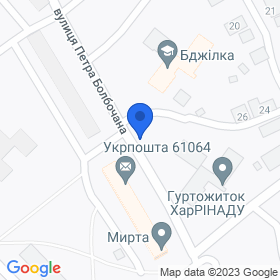 Фірма РОД на мапі Фірма РОД на мапі