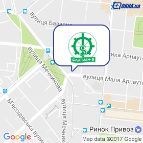 Флагман-S на мапі Флагман-S на мапі