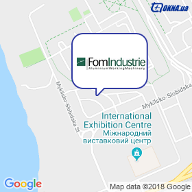 FomIndustrie Ukraine on the map FomIndustrie Ukraine on the map