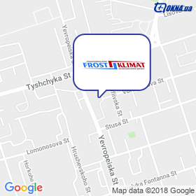 Frost Klymat on the map Frost Klymat on the map