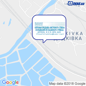Float-Tsentr Khar'kov on the map Float-Tsentr Khar'kov on the map
