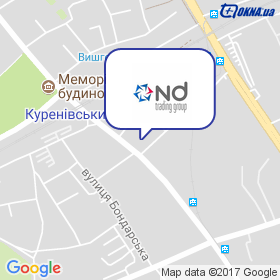 НД Трейдінг Груп на мапі НД Трейдінг Груп на мапі
