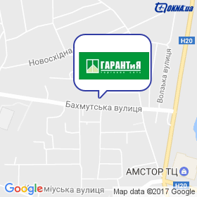 Гарантія на мапі Гарантія на мапі