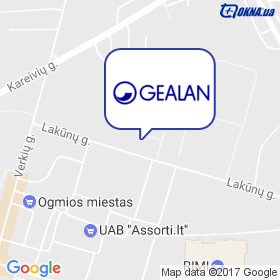 GEALAN BALTIC на мапі GEALAN BALTIC на мапі
