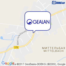 GEALAN Fenster-Systeme GmbH  на карте GEALAN Fenster-Systeme GmbH  на карте