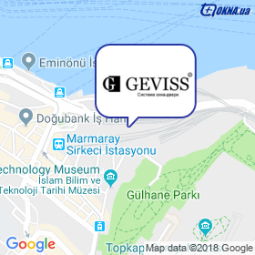 GEVISS on the map GEVISS on the map