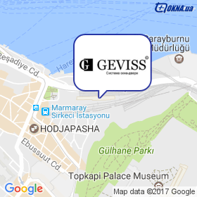 GEVISS на карте GEVISS на карте