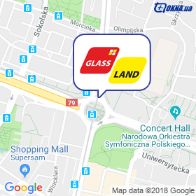 Glass Land Sp.z.o.o on the map Glass Land Sp.z.o.o on the map