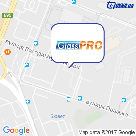 ГлассПро на карте
