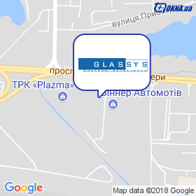Glassys на мапі Glassys на мапі