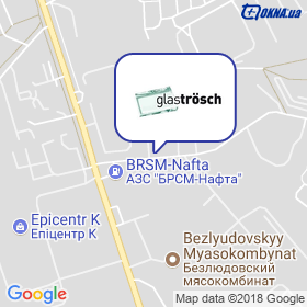 Hlas Tresh Khar'kov on the map Hlas Tresh Khar'kov on the map