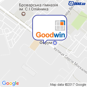 Goodwin, региональное представительство на карте Goodwin, региональное представительство на карте