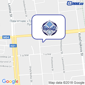 Horodok on the map Horodok on the map