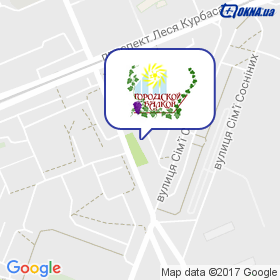 Міський балкон на мапі Міський балкон на мапі