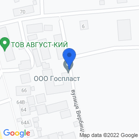 ГОСПЛАСТ на мапі ГОСПЛАСТ на мапі