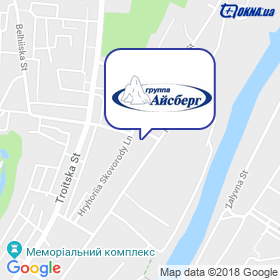 Hruppa Aysberh on the map Hruppa Aysberh on the map
