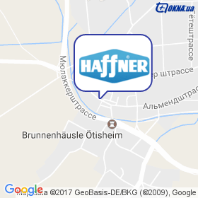 HAFFNER на карте HAFFNER на карте
