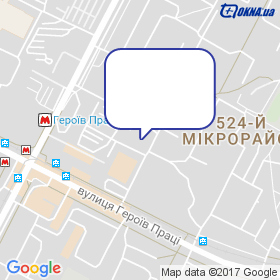 Харківська Віконна Компанія на мапі Харківська Віконна Компанія на мапі