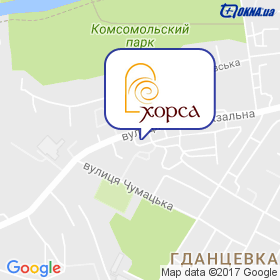 Хорса на карте Хорса на карте