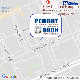 Remont okon on the map Remont okon on the map