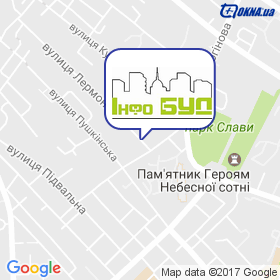 ІНФО БУД на мапі ІНФО БУД на мапі
