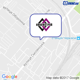 Инкомстрой на карте Инкомстрой на карте