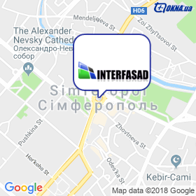 Interfasad on the map Interfasad on the map