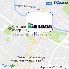 Interfasad на карте Interfasad на карте