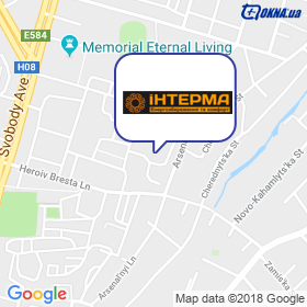 Интерма on the map Интерма on the map