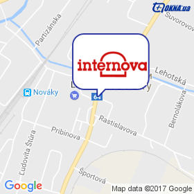Internova на карте Internova на карте