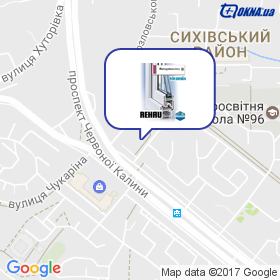 Інтерпластех на мапі Інтерпластех на мапі