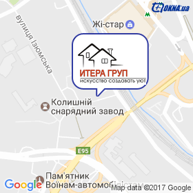 Ітера Груп на мапі Ітера Груп на мапі