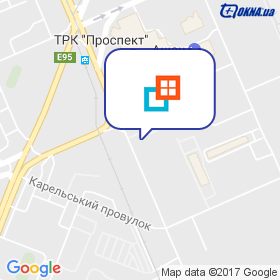 Капітал-Пласт на мапі Капітал-Пласт на мапі