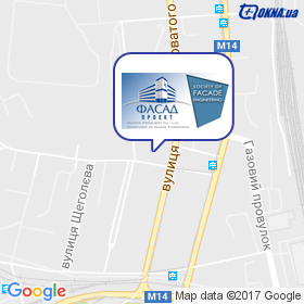 КОМПОЗИТ-ФАСАД-ПРОЕКТ на мапі КОМПОЗИТ-ФАСАД-ПРОЕКТ на мапі
