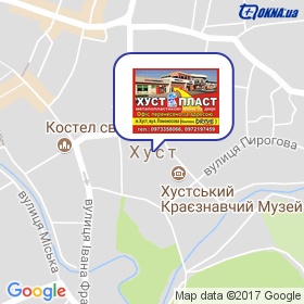 Хуст-Пласт на мапі Хуст-Пласт на мапі