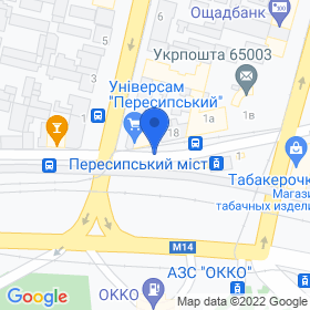 Кінч В на мапі Кінч В на мапі