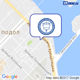 Контрактовый Ярмарок, АТ на карте Контрактовый Ярмарок, АТ на карте