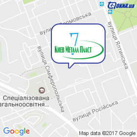 Київ Метал Пласт на мапі