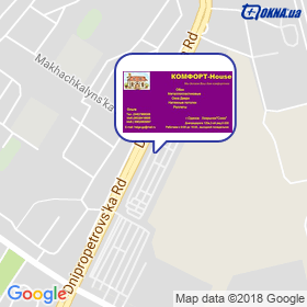 KOMFORT-House  on the map KOMFORT-House  on the map