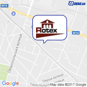 РОТЕКС на мапі РОТЕКС на мапі