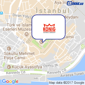 KONIG на мапі KONIG на мапі