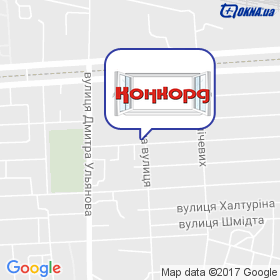 Конкорд на мапі