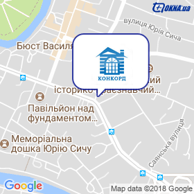 Конкорд, ВКФ на мапі Конкорд, ВКФ на мапі