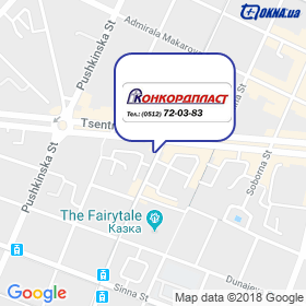 Konkordplast on the map Konkordplast on the map
